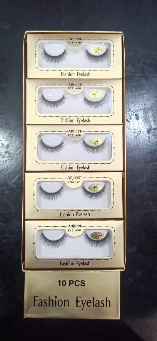 Anjeer 3D Fasshion Eyelashes 10PCS BOX D3/03