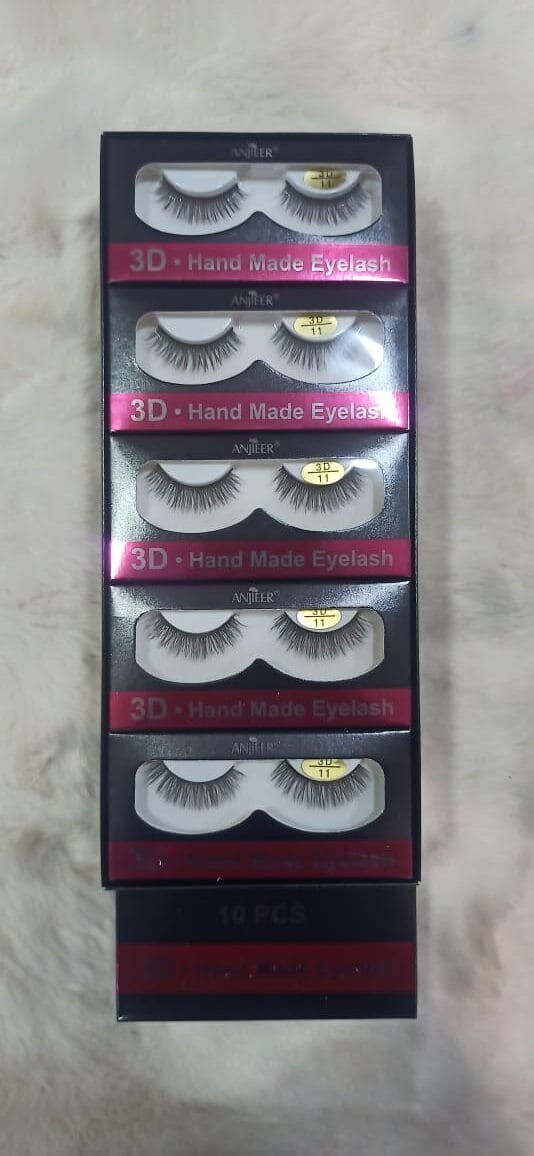 Anjeer 3D Hnad Made Eyelashes 10PCS BOX D3/11