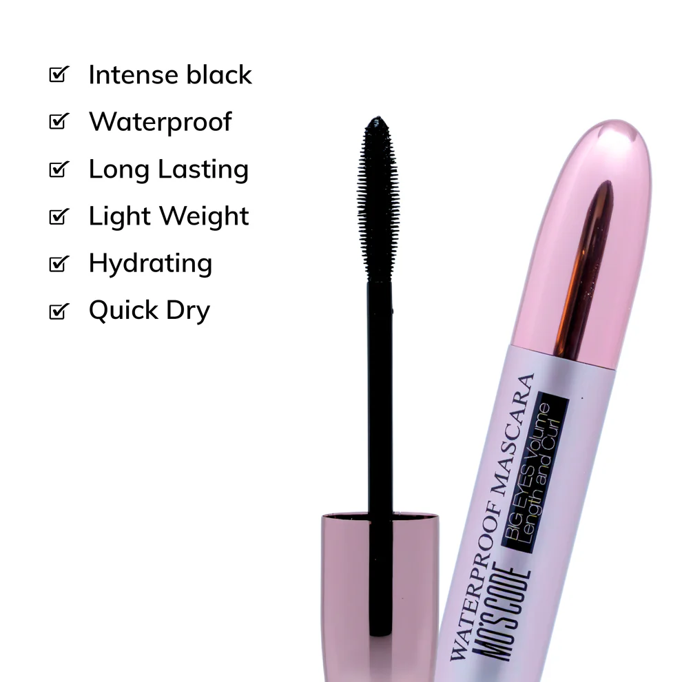Waterproof Mascara- Big Eyes Volume Length & Curl - Image 5
