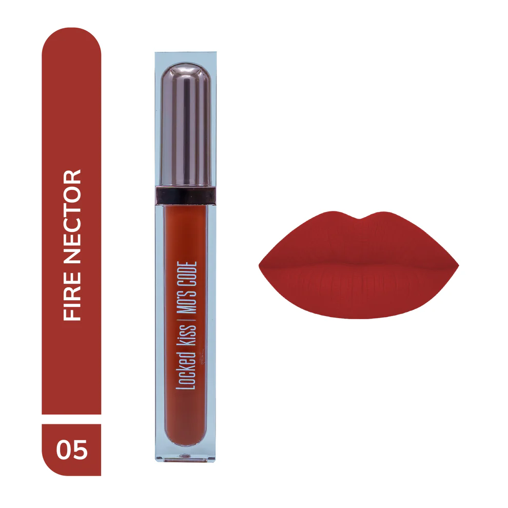 Locked Kiss - Transfer Proof Liquid Color: Fire Nector 05