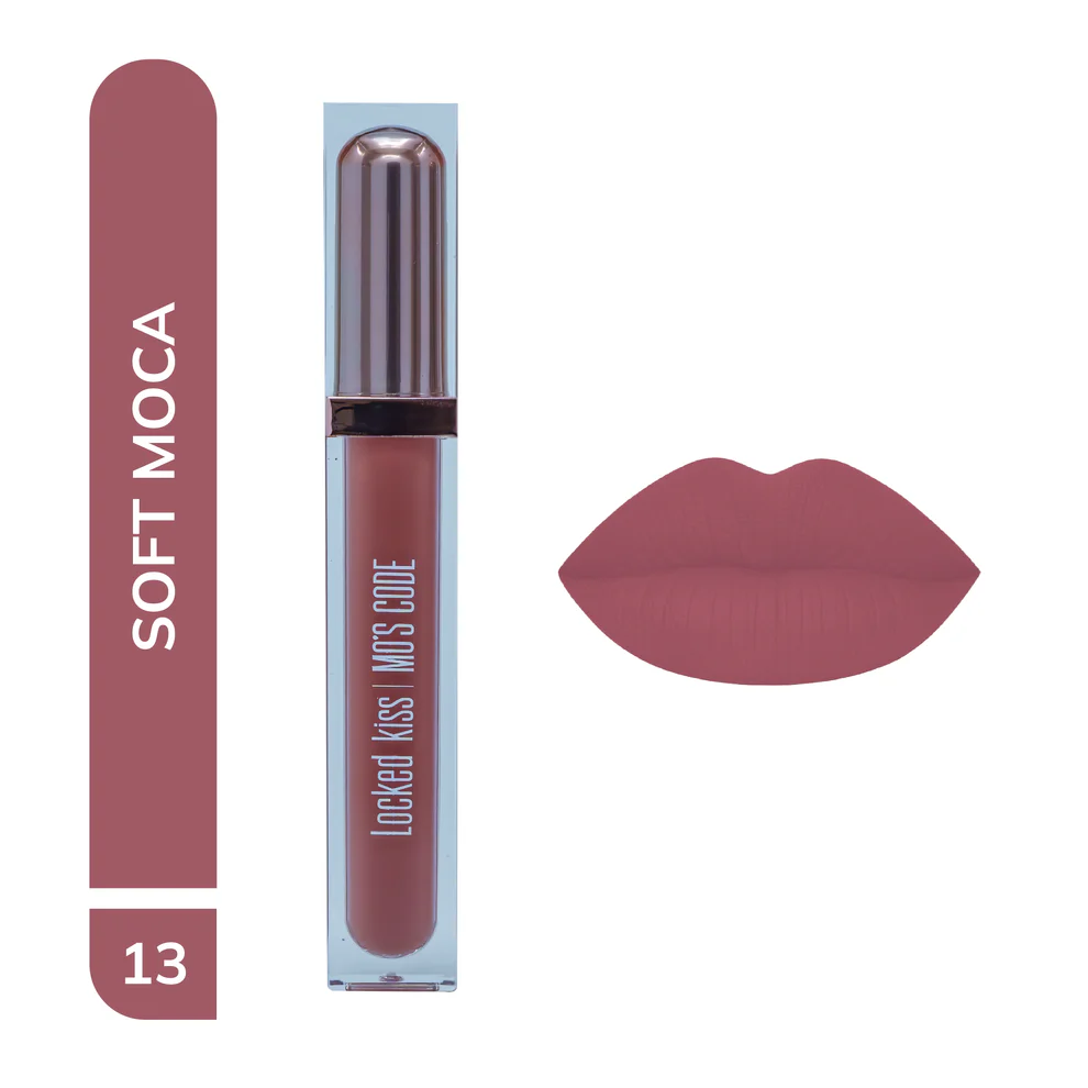 Locked Kiss - Transfer Proof Liquid Color: Soft Moca 13
