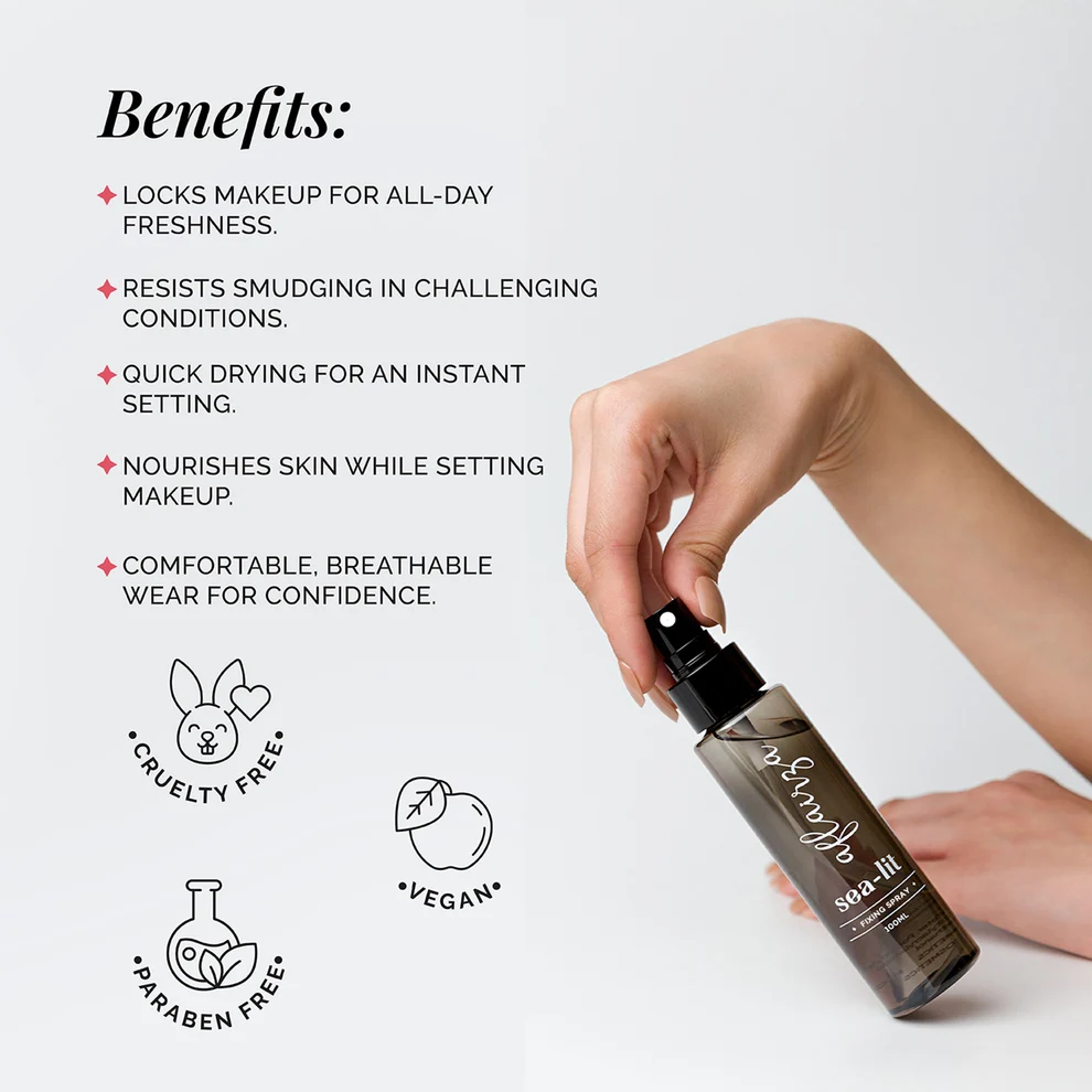 Aflairza Sea-lit Makeup Fixing Spray 100 ML - Image 3